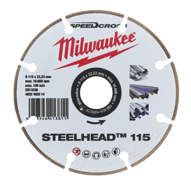 Speedcross STEELHEAD™ 115mm| Milwaukee