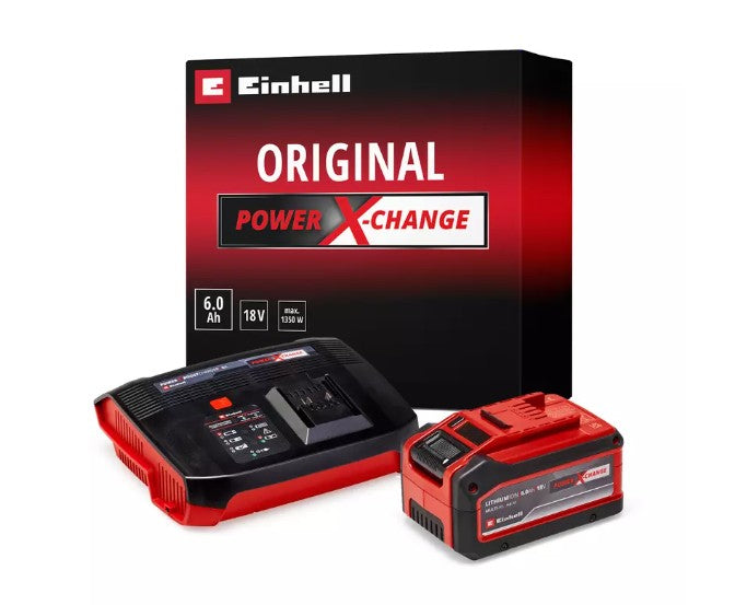Kit Cargador doble + 2 Baterías 4-6AH| Einhell