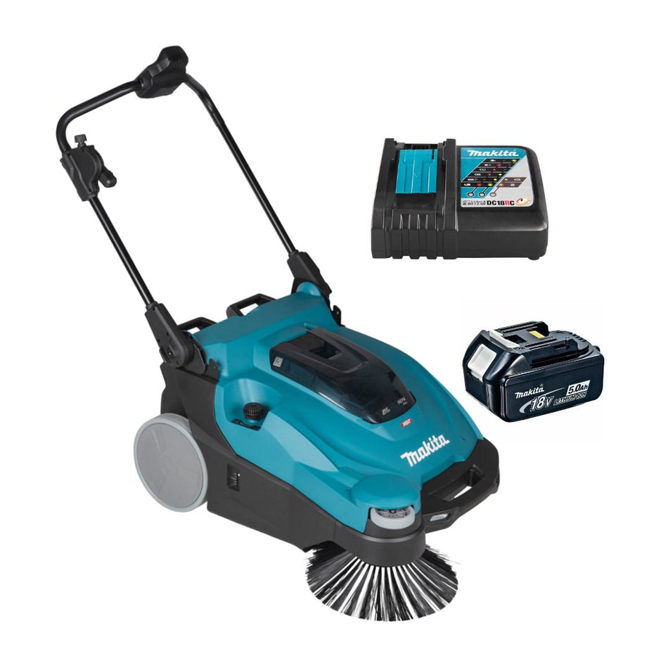Barredora VS001GZ+Bat 5Ah BL4050F + Cargador DC40RA | makita