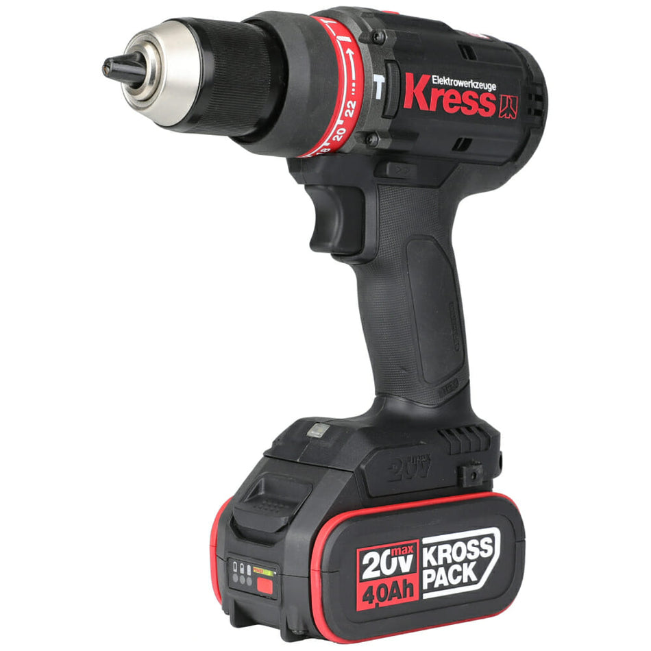 Taladro Percutor Brushless 20V 2bat 4Ah 70Nm