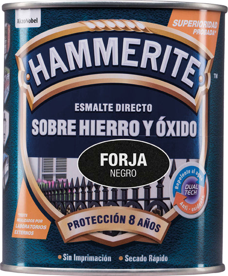 HAMMERITE METÁLICO FORJA (6 pcs)