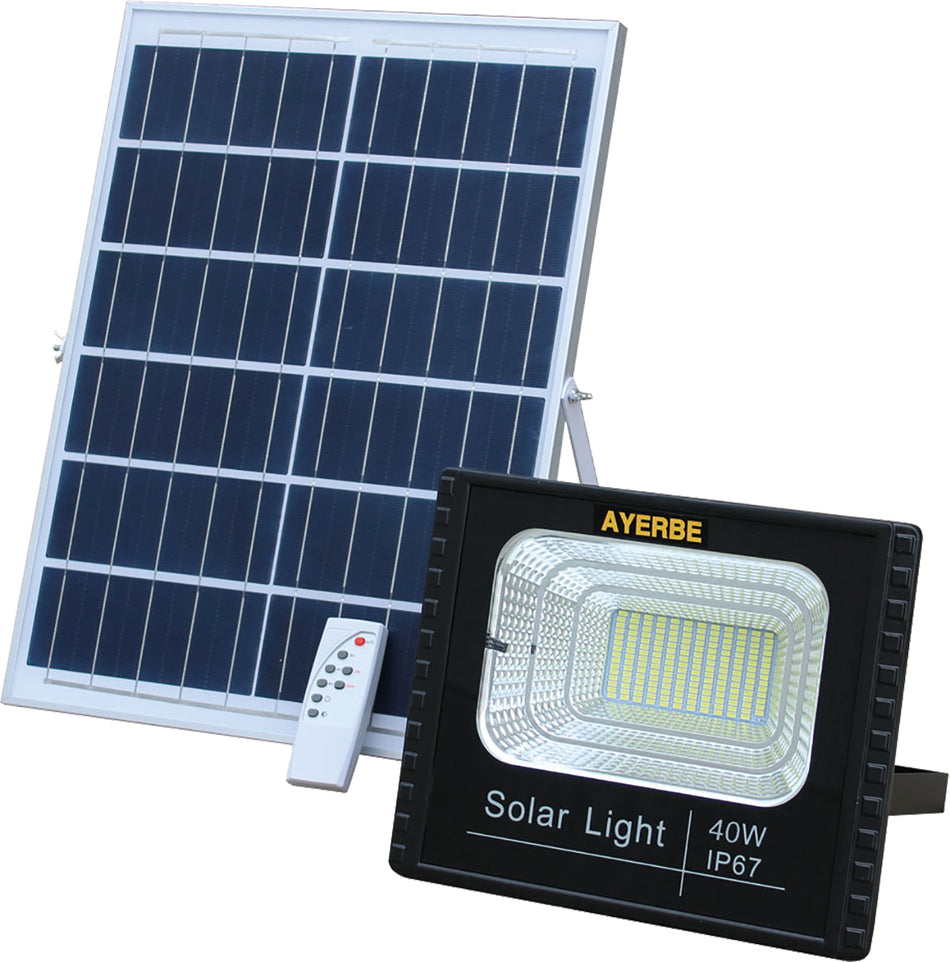 PROYECTOR LED SOLAR 40W