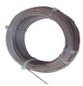 CABLE ACERO C/D INOX (100 pcs)