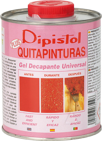 GEL DECAPANTE UNIVERSAL PLUS QUITAPINTURAS GEL (8 pcs)