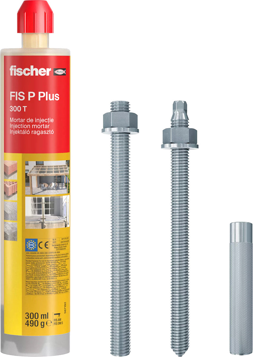 RESINA CARTUCHO FIS P PLUS 300T (12 pcs)