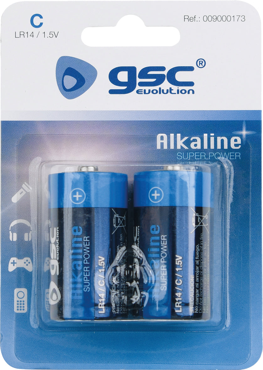 PILA ALKALINA EVOLUTION LR14 (C) (6 pcs)