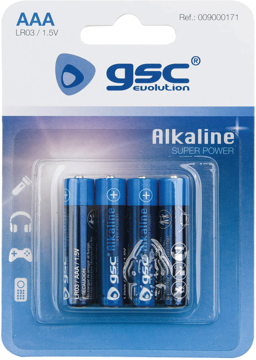 PILA ALKALINA EVOLUTION LR03 (AAA) (10 pcs)