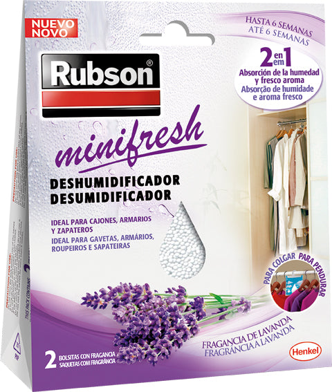 ABSORBENTE HUMEDAD MINIFRESH LAVANDA