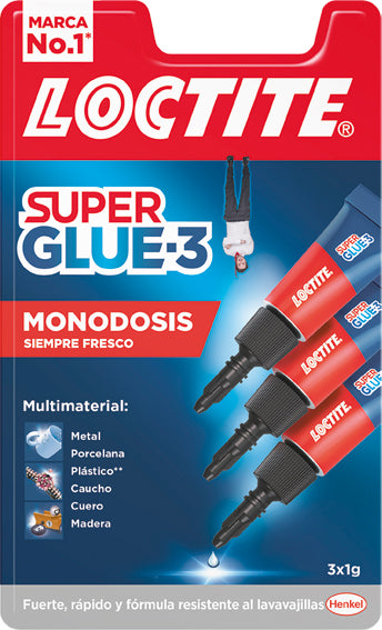 SUPER GLUE 3 TRÍO (12 pcs)