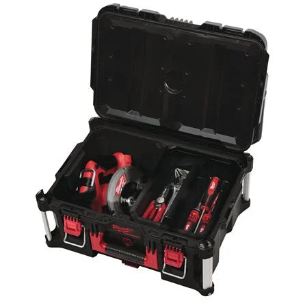 Conjunto PACKOUT MILWAUKEE – Sistema modular completo con baúl, cajas y organizadores | Milwaukee