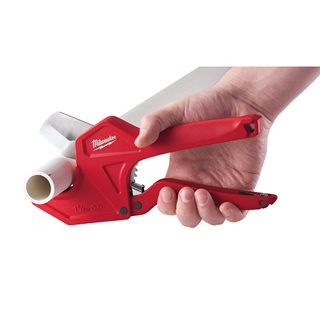 Tijeras cortatubos con carraca para PVC | Milwaukee