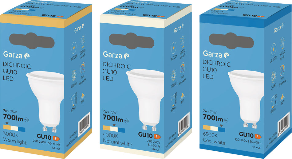 BOMBILLA LED GU10/7W (10 pcs)