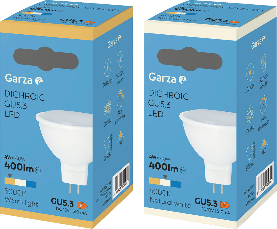 BOMBILLA LED GU5.3/4W (10 pcs)