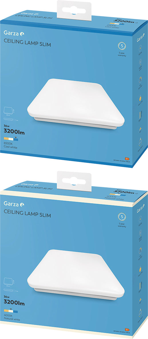 PLAFON LED CUADRADO SLIM 480