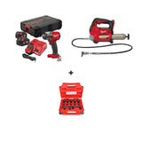Combo MILWAUKEE®: Llave de Impacto M18 FUEL™ + Engrasadora M18™