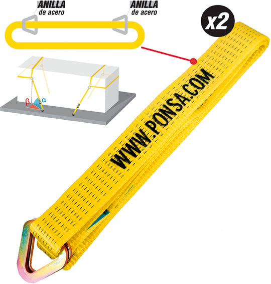 AMARRE DIAGONAL KIT PARA 1 PALLET