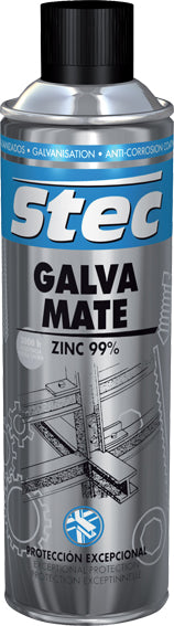 SPRAY GALVA MATE (12 pcs)