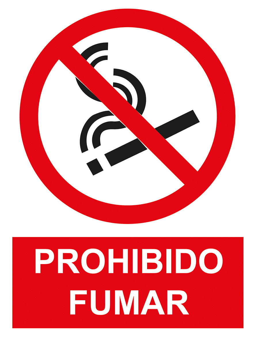 SEÑAL PROHIBIDO FUMAR