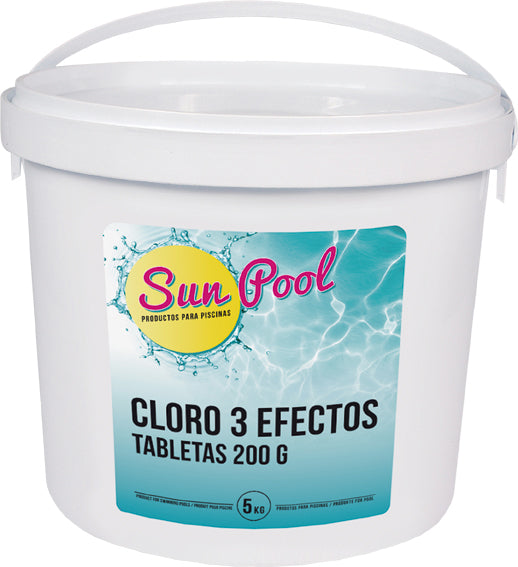 CLORO 3 EFECTOS SUN POOL (4 pcs)