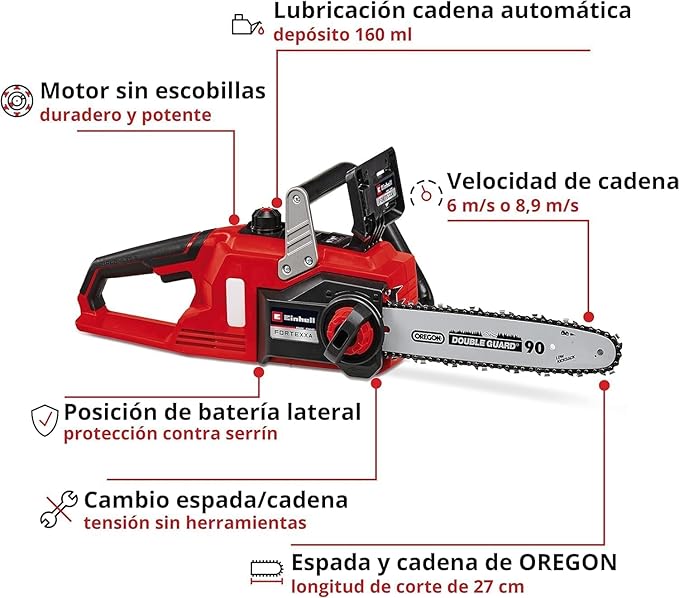 Motosierra bateria FORTEXXA 18/30|Einhell