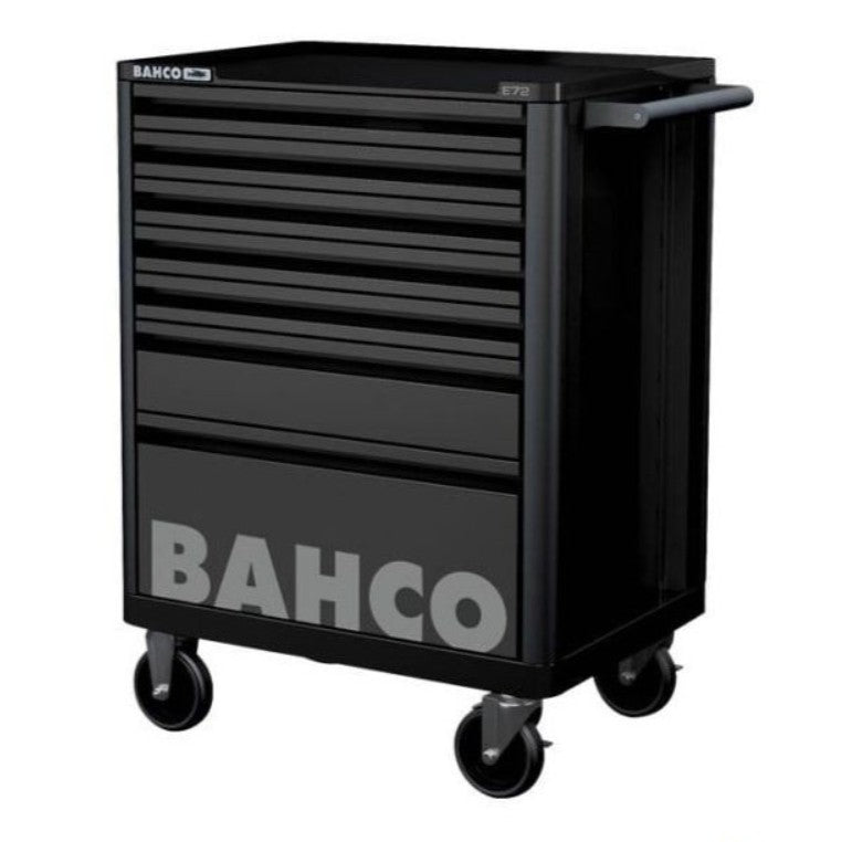 CARRO NEGRO 7 CAJONES CON 206 HERRAMIENTAS | BAHCO