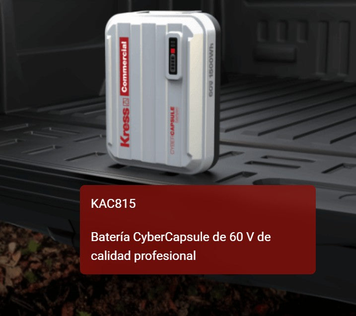 Batería profesional Kress 60V CyberCapsule KAC815 1,5 kWh