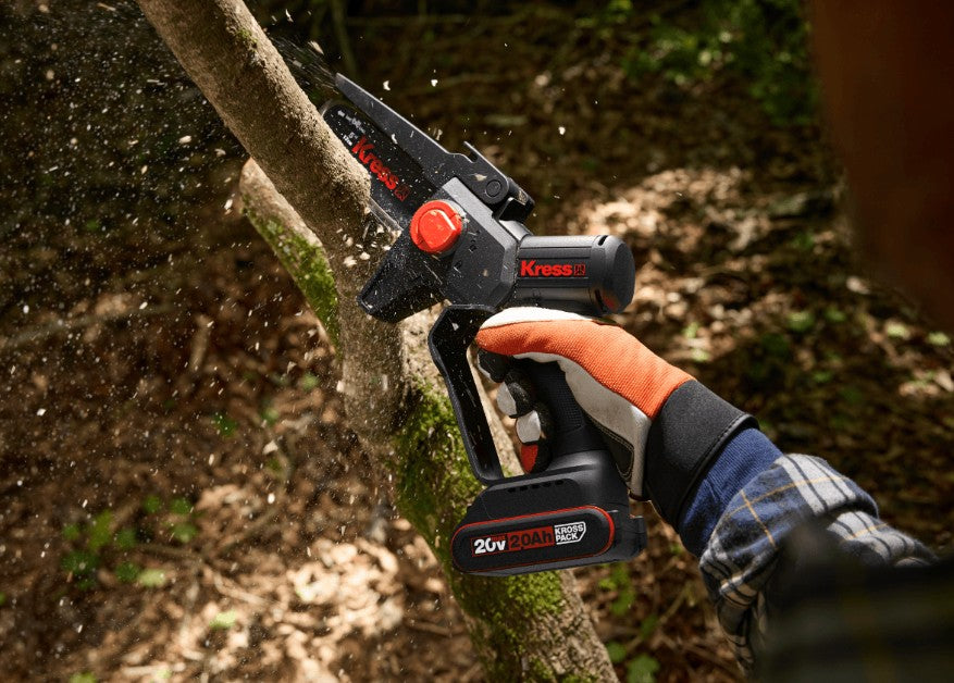 Motosierra de poda Kress 20V KG343E.9