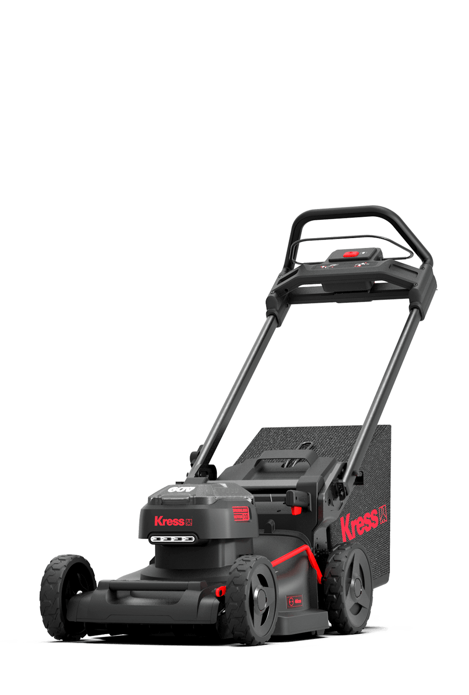 Cortacésped profesional a batería Kress 60V 46 cm sin escobillas KG756E.9