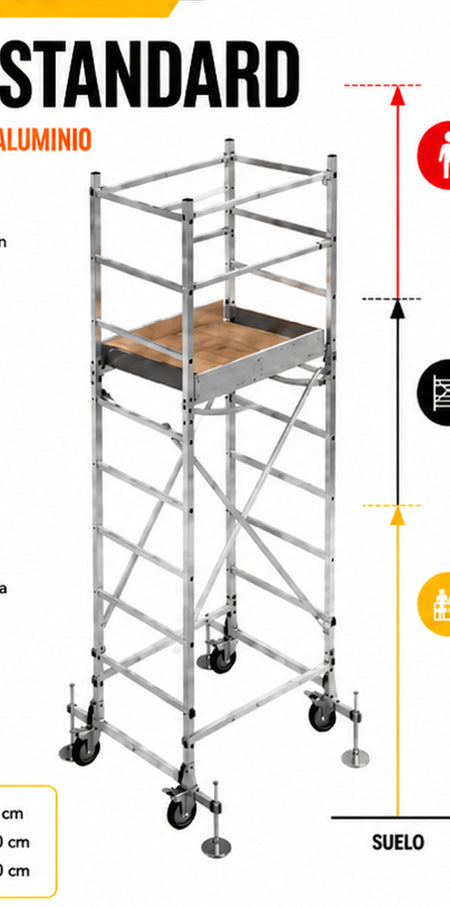 Alumito Standard, andamio profesional de aluminio