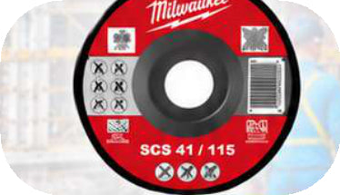 Disco de corte fino PRO+ SCS41 115mm completo Milwaukee