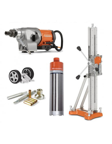 Kit columna DS500 y motor DM400 Husqvarna con corona 132mm