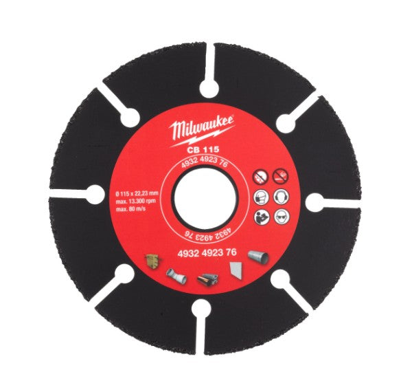 Discos con grano de carburo | Milwaukee