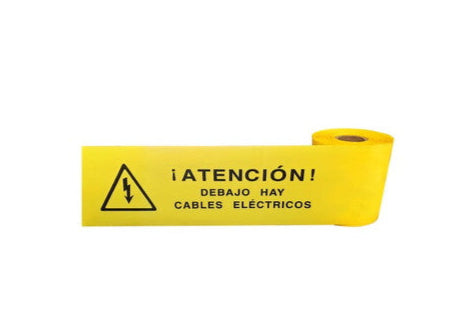 Cinta de Señalización Eléctrica – 15 cm x 200 m – Galga 300