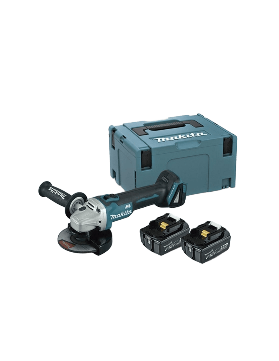 Pack Miniamoladora DGA504RMJ + Cargador doble rápido XGT ®DC40RB | Makita