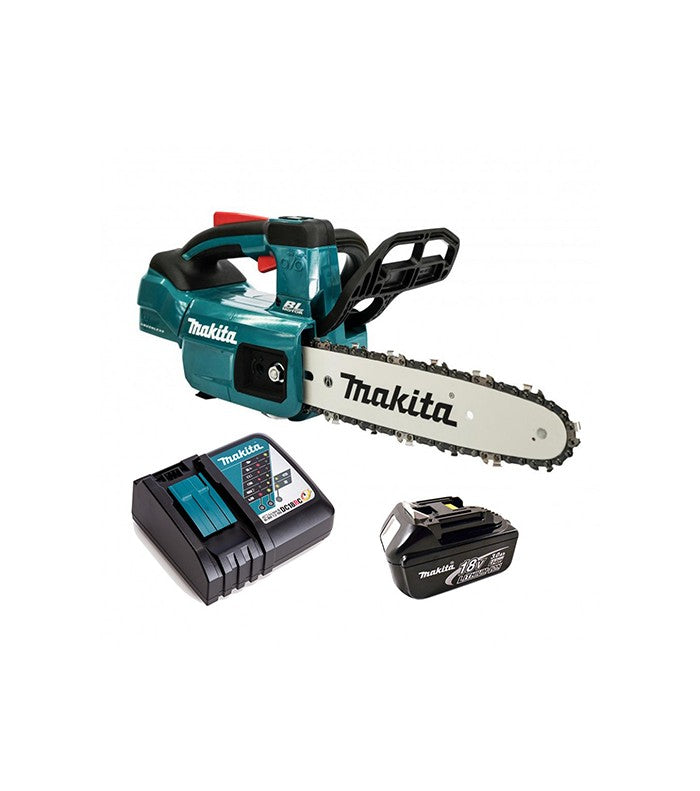 Sierra de cadena 18V+cargador+bateria 5Ah  Makita|Phoning 2025