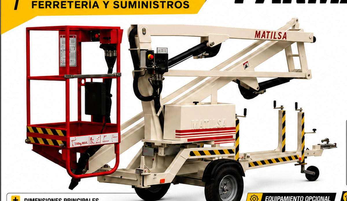 Parma 9, plataforma elevadora remolcable Matilsa