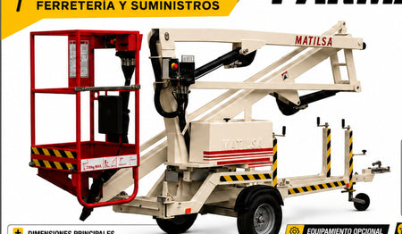 Parma 9, plataforma elevadora remolcable Matilsa