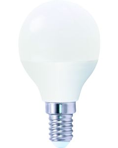 LAMPARA ESFERICA LED E14 6W 4200K