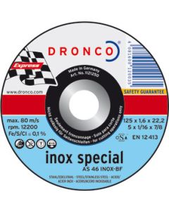 DISCO DRONCO AS46INOX 230X1,9X22,2 C.MET