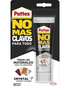 PATTEX NO+CLAVOS 90GR.2501910 CRYSTAL