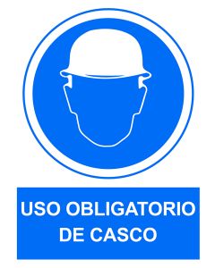 SEÑAL OBLIGATORIA USO CASCO SO800