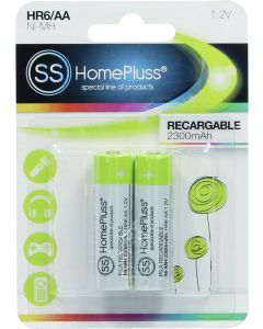 PILA RECARGABLE HR06 (AA) 2300MAH BL(2)