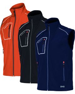 CHALECO SOFTSHELL SNAPPY NGR 4509 T-L
