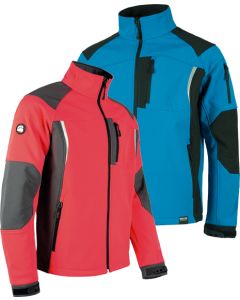 CHAQUETA WORKSHELL S9495 CELES/NGR T-L