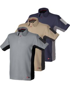 POLO STRETCH GRIS/NEGRO 8170 T-S