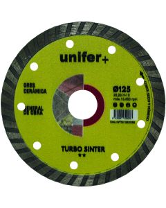 DISCO DIAMANTE TURBO SINTER WTSI125X22,2