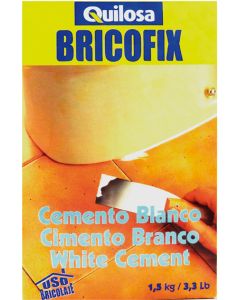BRICOFIX CEMENTO T088138-1,5KG. BLANCO