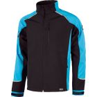 CHAQUETA WORKSHELL S9498 NGR/AZUL T-M