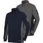 POLO STRETCH M/LARGA GRIS/NGR.8173 T-S